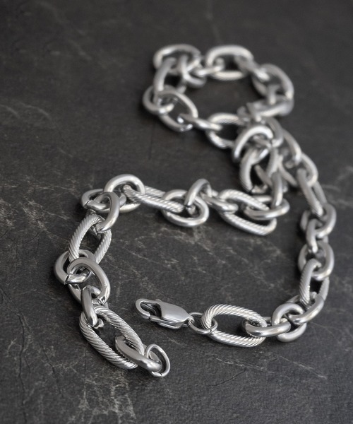 SBG（エスビー）の「インフルエンサー ひろ × SBG ミックスアズキチェーンネックレス（ネックレス・メンズ・シルバー・FREE）」の7枚目の写真