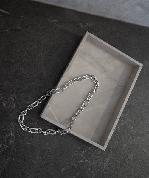 SBG（エスビー）の「インフルエンサー ひろ × SBG ミックスアズキチェーンネックレス（ネックレス・メンズ・シルバー・FREE）」の8枚目の写真