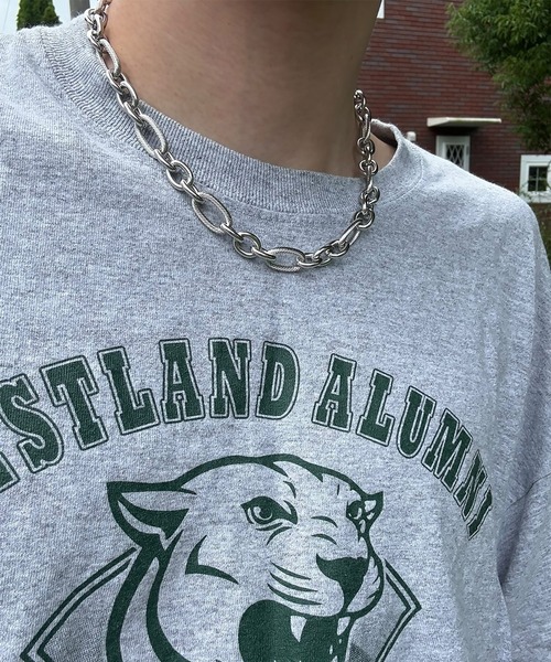 SBG（エスビー）の「インフルエンサー ひろ × SBG ミックスアズキチェーンネックレス（ネックレス・メンズ・シルバー・FREE）」の12枚目の写真