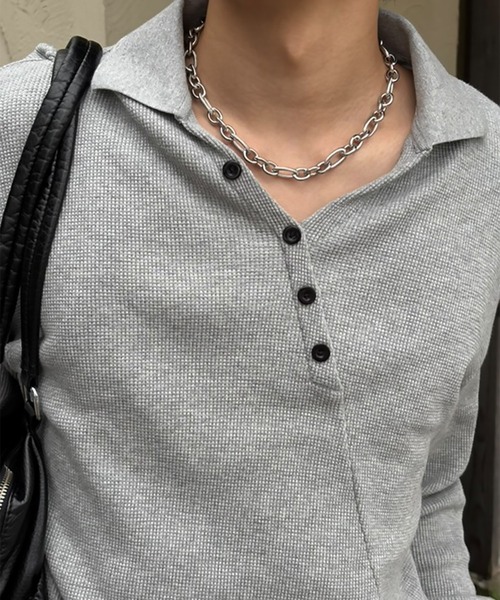 SBG（エスビー）の「インフルエンサー ひろ × SBG ミックスアズキチェーンネックレス（ネックレス・メンズ・シルバー・FREE）」の17枚目の写真