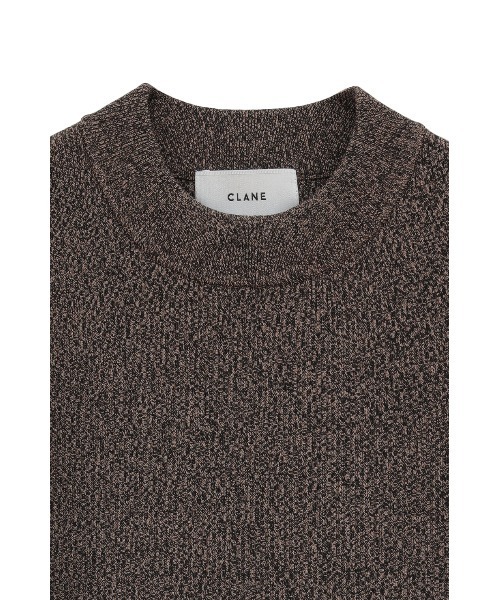 SQUARE SLEEVE KNIT TOPS（その他トップス）｜CLANE（クラネ）の