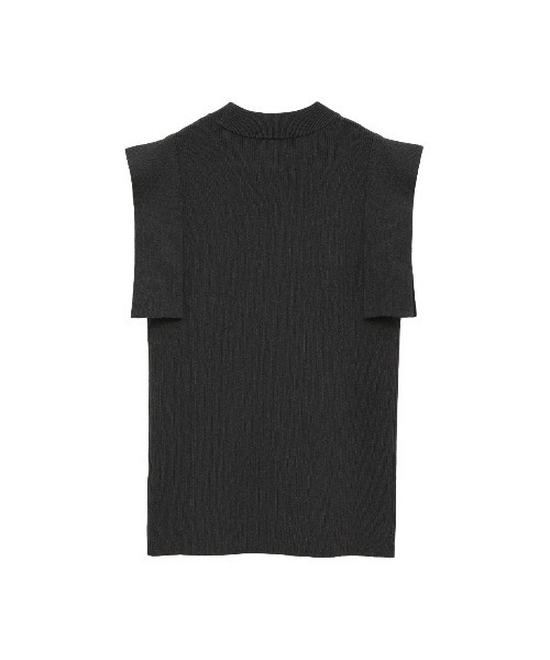 SQUARE SLEEVE KNIT TOPS（その他トップス）｜CLANE（クラネ）の