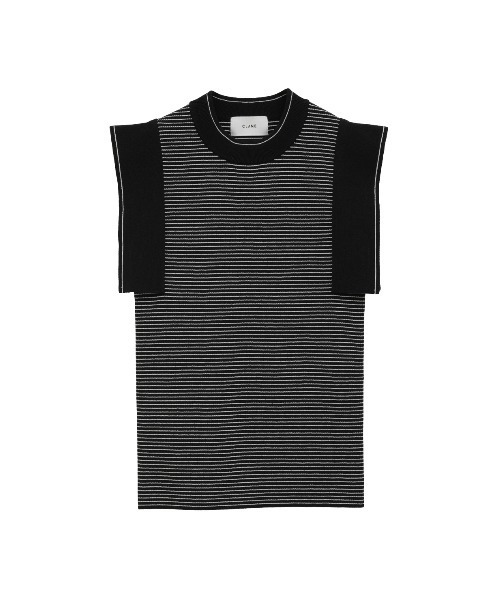 トップス CLANE SQUARE SLEEVE KNIT TOPS SQUARE SLEEVE KNIT TOPS（ニット/セーター）｜CLANE（クラネ