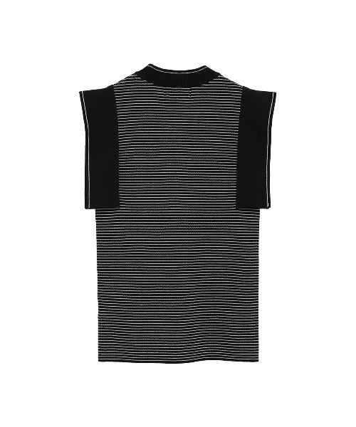 トップス CLANE SQUARE SLEEVE KNIT TOPS CLANE - スクエアスリーブニットトップス - SQUARE SLEEVE KNIT