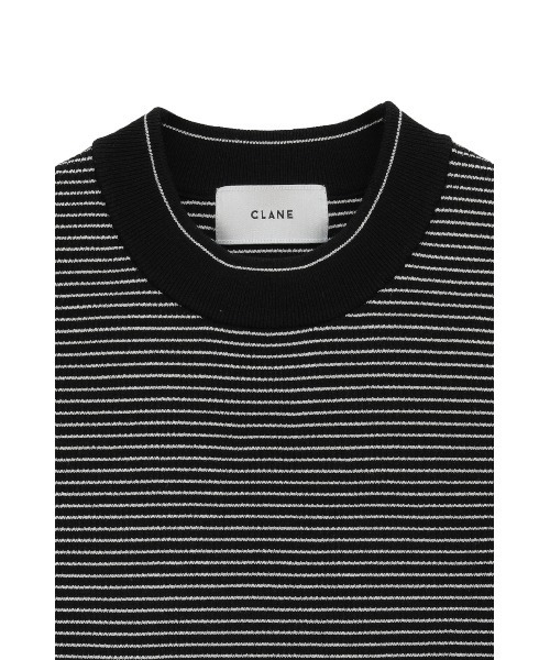 SQUARE SLEEVE KNIT TOPS（その他トップス）｜CLANE（クラネ）の