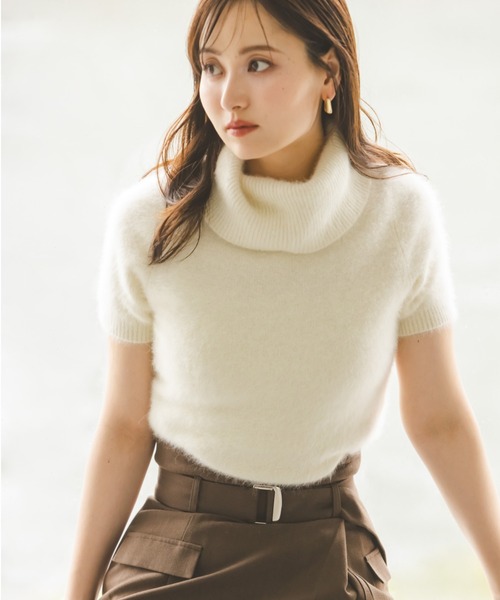 フォックスファータートルプルオーバー（ニット/セーター）｜SNIDEL