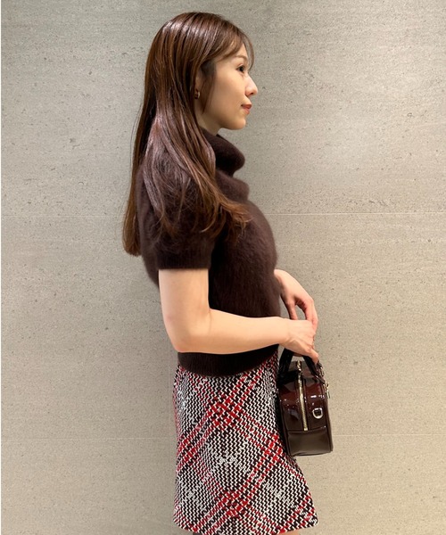 【値下げ】SNIDEL ミニブローチプルオーバー snidel スナイデル 新作♡ ミニブローチプルオーバー