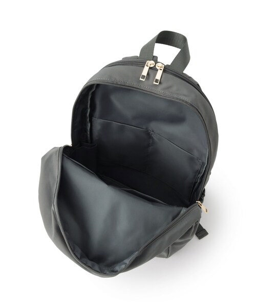 ITS'DEMO(イッツデモ)の「◆【A4対応/9ポケット】ふんわり軽量リュック(バックパック/リュック・レディース・ブラック/オリーブ/ベビーピンク/ダークグレー・00)」の17枚目の写真