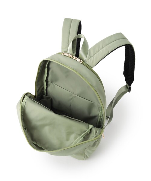 ITS'DEMO(イッツデモ)の「◆【A4対応/9ポケット】ふんわり軽量リュック(バックパック/リュック・レディース・ブラック/オリーブ/ベビーピンク/ダークグレー・00)」の19枚目の写真