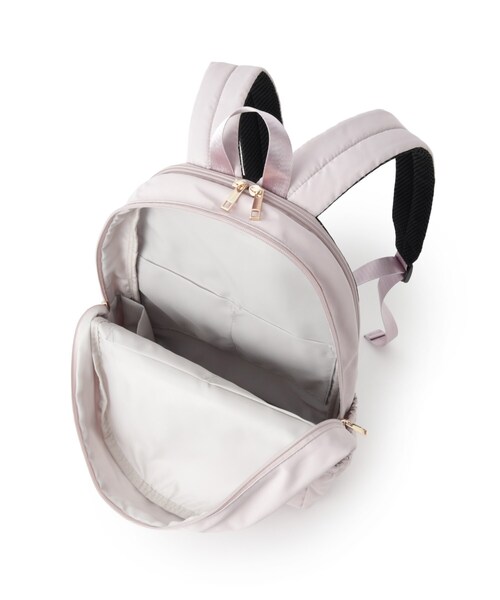 ITS'DEMO(イッツデモ)の「◆【A4対応/9ポケット】ふんわり軽量リュック(バックパック/リュック・レディース・ブラック/オリーブ/ベビーピンク/ダークグレー・00)」の20枚目の写真