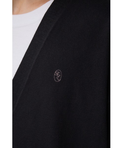 AZUL by moussy（アズールバイマウジー）の「格上げ コンフォータブルカーディガン（カーディガン/ボレロ・メンズ・ブラック/ブルー系その他3/オフホワイト・MEDIUM/LARGE）」の22枚目の写真