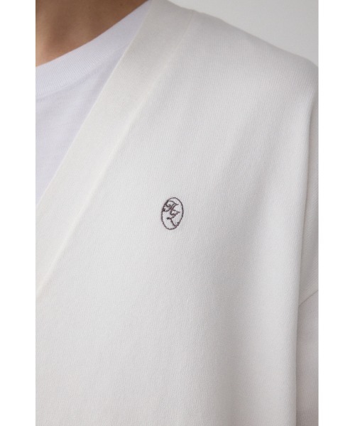 AZUL by moussy（アズールバイマウジー）の「格上げ コンフォータブルカーディガン（カーディガン/ボレロ・メンズ・ブラック/ブルー系その他3/オフホワイト・MEDIUM/LARGE）」の11枚目の写真