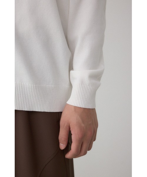 AZUL by moussy（アズールバイマウジー）の「格上げ コンフォータブルカーディガン（カーディガン/ボレロ・メンズ・ブラック/ブルー系その他3/オフホワイト・MEDIUM/LARGE）」の13枚目の写真