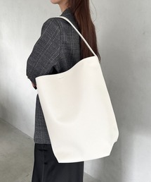 通勤通学にお勧め　PUバケツトートバッグ