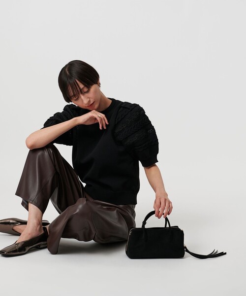 MARY AL TERNA（メアリオルターナ）の「＜MARY AL TERNA＞RIKYU ショルダーバッグ（ショルダーバッグ・レディース・ブラック/レッド・FREE）」の7枚目の写真