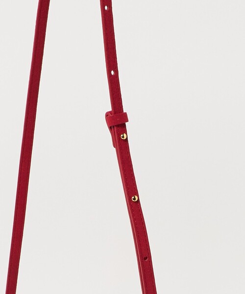 MARY AL TERNA（メアリオルターナ）の「＜MARY AL TERNA＞RIKYU ショルダーバッグ（ショルダーバッグ・レディース・ブラック/レッド・FREE）」の3枚目の写真