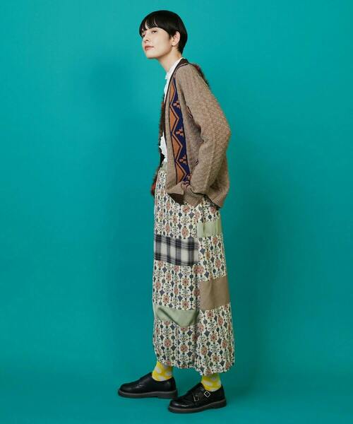 FRAPBOIS（フラボア）の「レオパーカーデ（カーディガン/ボレロ・レディース・グレー/ブラウン・2/1）」の16枚目の写真