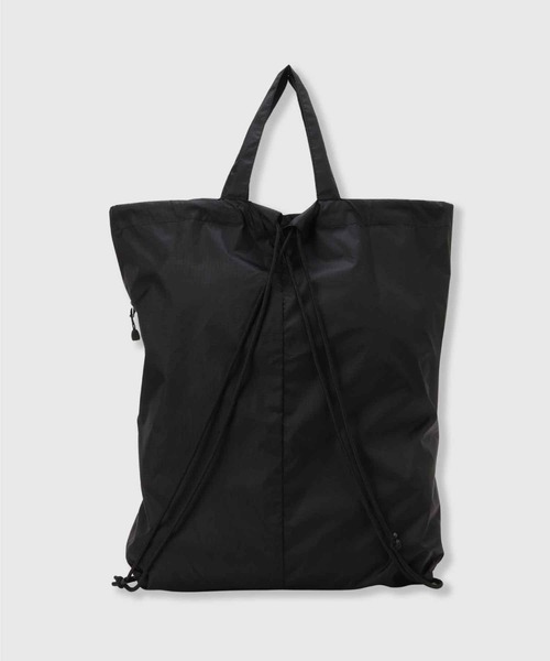 THINGS THAT MATTER(シングス ザット マター)の「TTM DRAWSTRING BAG / TTMドローストリングバッグ(エコバッグ/サブバッグ・レディース・ブラック・FREE)」の8枚目の写真