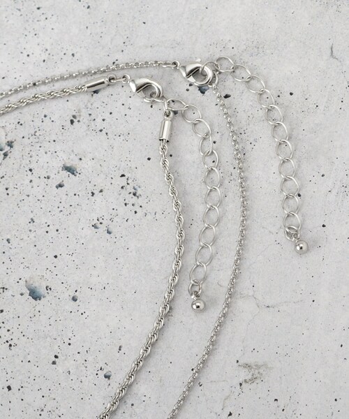 THE SHOP TK （ザ ショップ ティーケー ）の「コインチェーン2WAYショートネックレス（ネックレス・レディース・ゴールド/シルバー・00）」の5枚目の写真