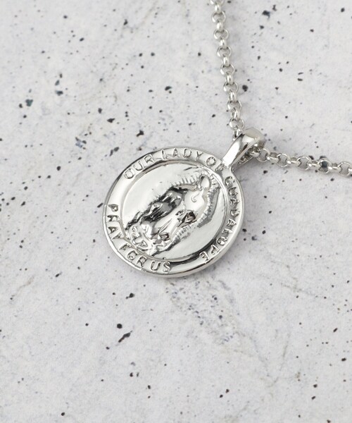 THE SHOP TK （ザ ショップ ティーケー ）の「コインチェーン2WAYショートネックレス（ネックレス・レディース・ゴールド/シルバー・00）」の6枚目の写真