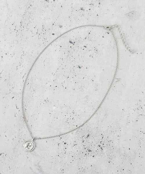 THE SHOP TK （ザ ショップ ティーケー ）の「コインチェーン2WAYショートネックレス（ネックレス・レディース・ゴールド/シルバー・00）」の7枚目の写真