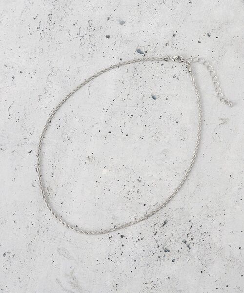 THE SHOP TK （ザ ショップ ティーケー ）の「コインチェーン2WAYショートネックレス（ネックレス・レディース・ゴールド/シルバー・00）」の8枚目の写真