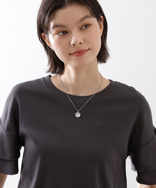 THE SHOP TK （ザ ショップ ティーケー ）の「コインチェーン2WAYショートネックレス（ネックレス・レディース・ゴールド/シルバー・00）」の9枚目の写真