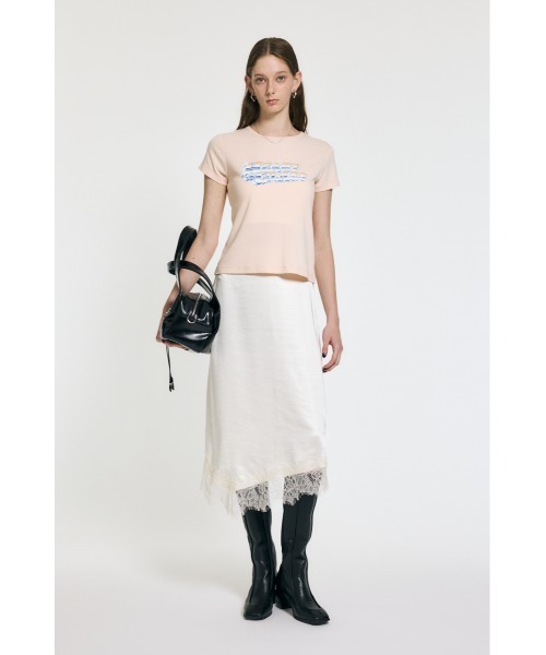 セール】LACE TRIM SLIP スカート（スカート）｜MOUSSY（マウジー）の