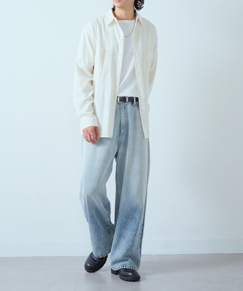 Wrangler（ラングラー）の「【Wrangler】WEATERN BELT 105cm（ベルト・メンズ・ブラック/キャメル・FREE）」の7枚目の写真