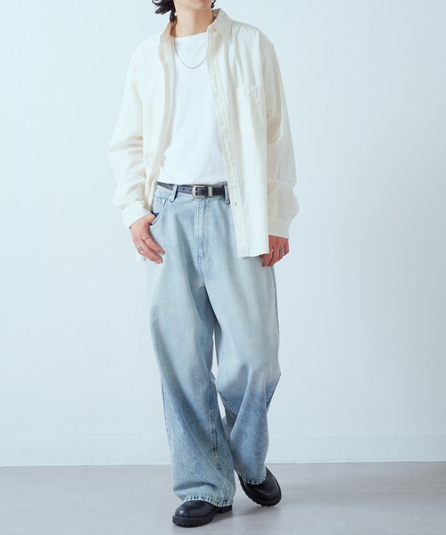 Wrangler（ラングラー）の「【Wrangler】WEATERN BELT 105cm（ベルト・メンズ・ブラック/キャメル・FREE）」の8枚目の写真