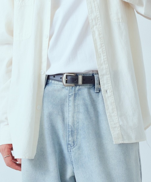 Wrangler（ラングラー）の「【Wrangler】WEATERN BELT 105cm（ベルト・メンズ・ブラック/キャメル・FREE）」の6枚目の写真