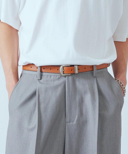 Wrangler（ラングラー）の「【Wrangler】WEATERN BELT 105cm（ベルト・メンズ・ブラック/キャメル・FREE）」の9枚目の写真