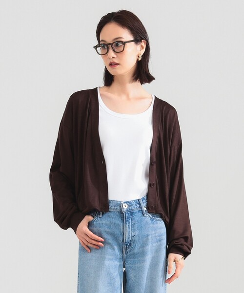 COGTHEBIGSMOKEコグザビッグスモーク ウール100% オーバーニット セール】COG THE BIGSMOKE / MAGGIE ウール カーディガン［手洗い可