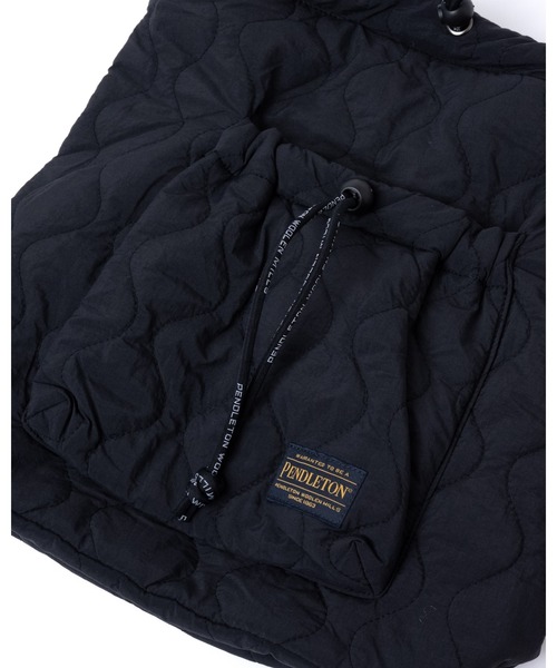 PENDLETON(ペンドルトン)の「キルティング・ナップサック(バックパック/リュック・メンズ・グリーン系その他/ブラック系その他・ONE SIZE)」の9枚目の写真