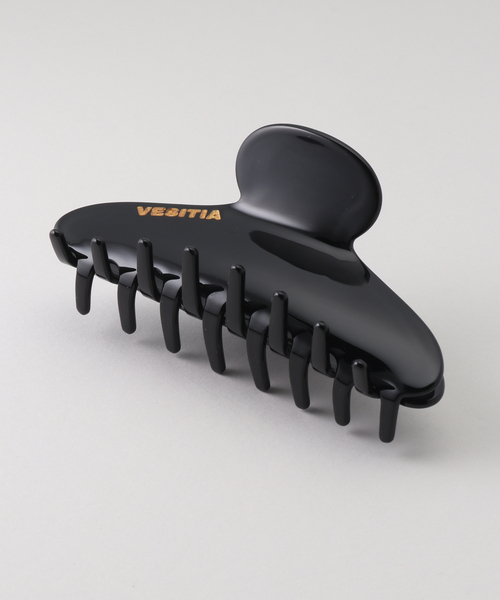 SLOBE IENA（スローブイエナ）の「VESITIA ヘアバレッタ CLAW CLIPS（バレッタ/ヘアクリップ・レディース・キャメル/ホワイト/ブラック/グリーン・FREE）」の6枚目の写真