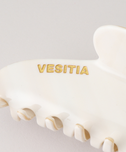 SLOBE IENA（スローブイエナ）の「VESITIA ヘアバレッタ CLAW CLIPS（バレッタ/ヘアクリップ・レディース・キャメル/ホワイト/ブラック/グリーン・FREE）」の8枚目の写真