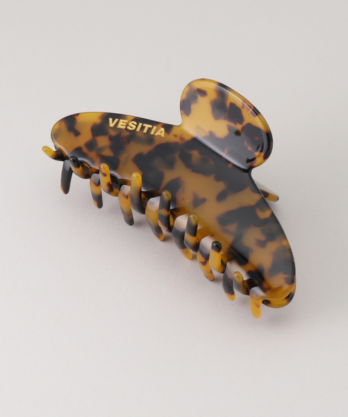 SLOBE IENA（スローブイエナ）の「VESITIA ヘアバレッタ CLAW CLIPS（バレッタ/ヘアクリップ・レディース・キャメル/ホワイト/ブラック/グリーン・FREE）」の9枚目の写真
