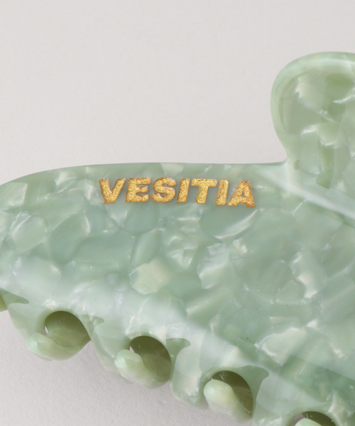 SLOBE IENA（スローブイエナ）の「VESITIA ヘアバレッタ CLAW CLIPS（バレッタ/ヘアクリップ・レディース・キャメル/ホワイト/ブラック/グリーン・FREE）」の12枚目の写真