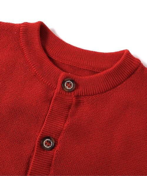 BREEZE（ブリーズ）の「【ジュニア対応】ニットカーディガン（カーディガン/ボレロ・キッズ・レッド/オフホワイト/ネイビー・90/100/110/120/80/130/140）」の11枚目の写真