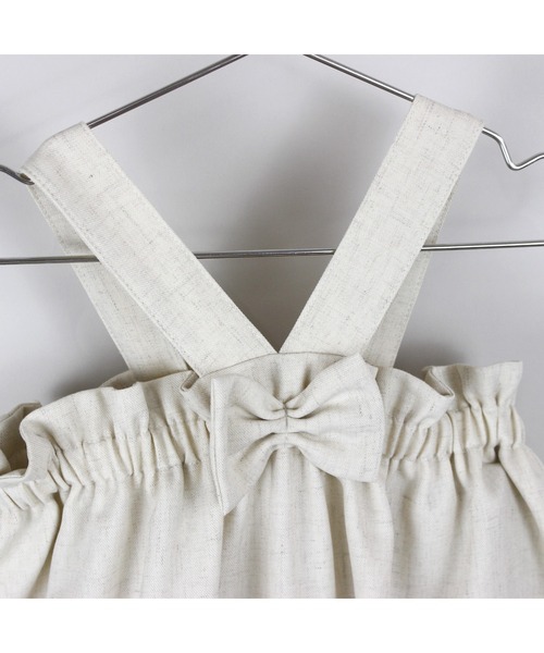 maarook(マルーク)の「杢ツイルリボンbabyロンパース(ロンパース・キッズ・グレー/オートミール・80cm/70cm)」の17枚目の写真