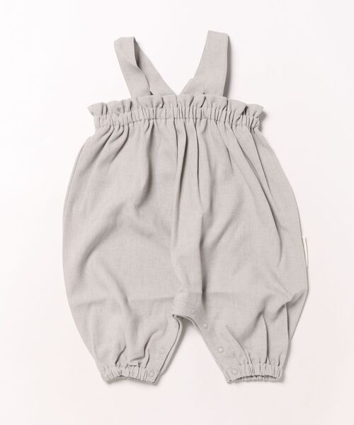 maarook(マルーク)の「杢ツイルリボンbabyロンパース(ロンパース・キッズ・グレー/オートミール・80cm/70cm)」の19枚目の写真