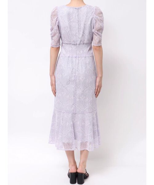 MERCURYDUO(マーキュリーデュオ)の「レースナローマーメイドドレスワンピース(ドレス・レディース・ブラック/ラベンダー・SMALL/MEDIUM)」の17枚目の写真