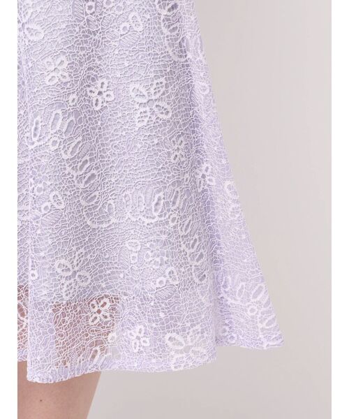 MERCURYDUO(マーキュリーデュオ)の「レースナローマーメイドドレスワンピース(ドレス・レディース・ブラック/ラベンダー・SMALL/MEDIUM)」の20枚目の写真