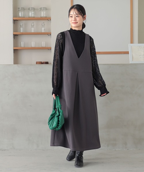 n'OrLABEL（ノアールレーベル）の「『ハイネックレースカットソー』（Tシャツ/カットソー・レディース・ホワイト/ブラック・2/1）」の19枚目の写真