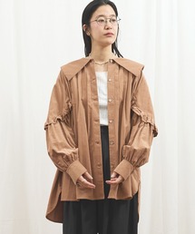 fig Ｌondon | shirt corl blouse(シャツ/ブラウス)