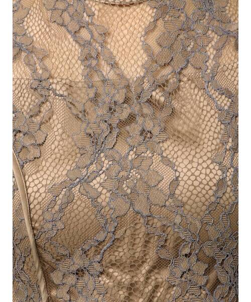 LAGUNAMOON（ラグナムーン）の「LADYレースティアードワンピース 結婚式 お呼ばれ（ドレス・レディース・ブラック/ベージュ・SMALL/MEDIUM）」の19枚目の写真