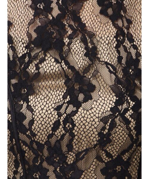 LAGUNAMOON（ラグナムーン）の「LADYレースティアードワンピース 結婚式 お呼ばれ（ドレス・レディース・ブラック/ベージュ・SMALL/MEDIUM）」の20枚目の写真