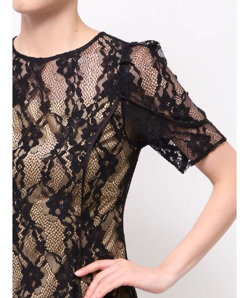 LADYレースティアードワンピース（ドレス）｜LAGUNAMOON（ラグナムーン