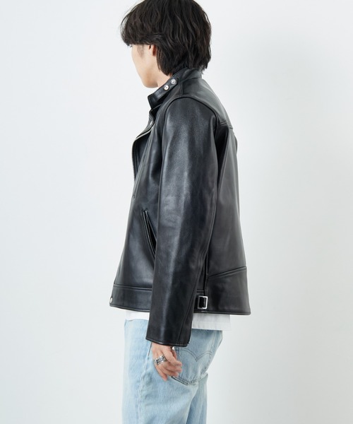 Schott ショット ダブルブレスト レザー ライダース ジャケット Schott ショット ダブル ブレスト ライダースジャケット レザー