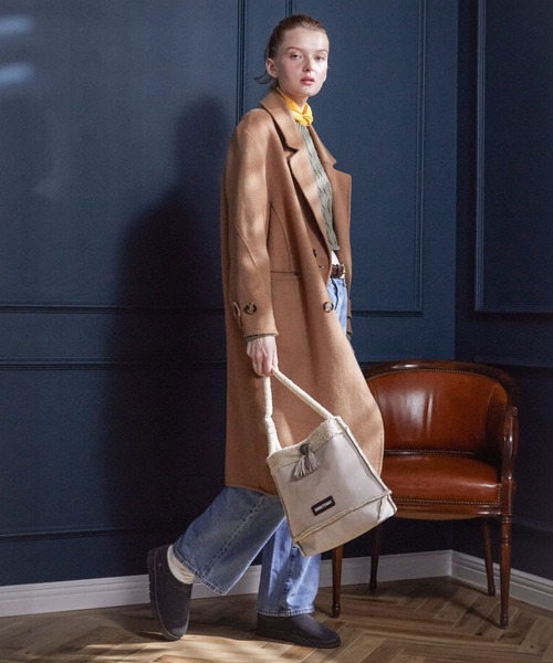 Minnetonka（ミネトンカ）の「【MINNETONKA/ミネトンカ】 NEVA /ネバ ボアスリッポン（スリッポン・レディース・チャコールグレー/ブラック/タン/ストーン・7/6/8/9）」の16枚目の写真